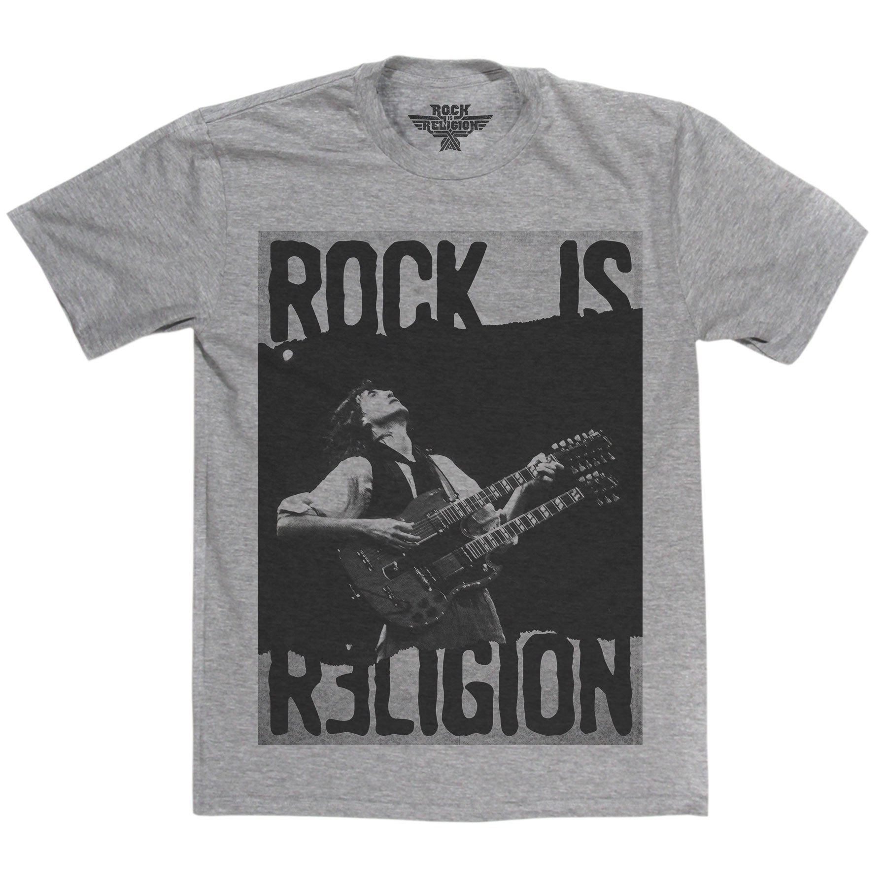 Rock is Religion Jimmy Page T Shirt