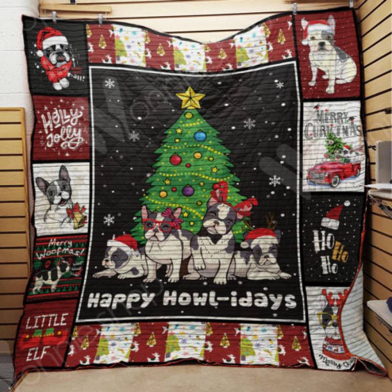 French Bulldog Christmas Blanket AU2101 85O47