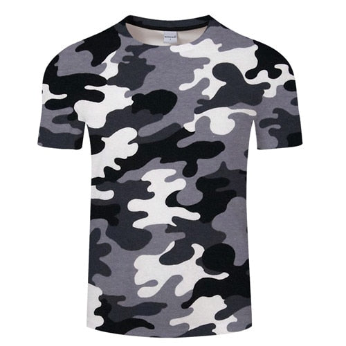 Grey Camo T-Shirt