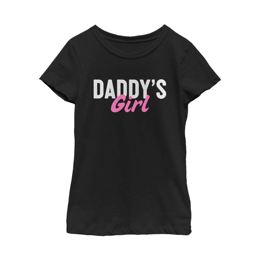 Lost Gods Girl’s Father’s Day Daddy’s Girl Script  T Shirt