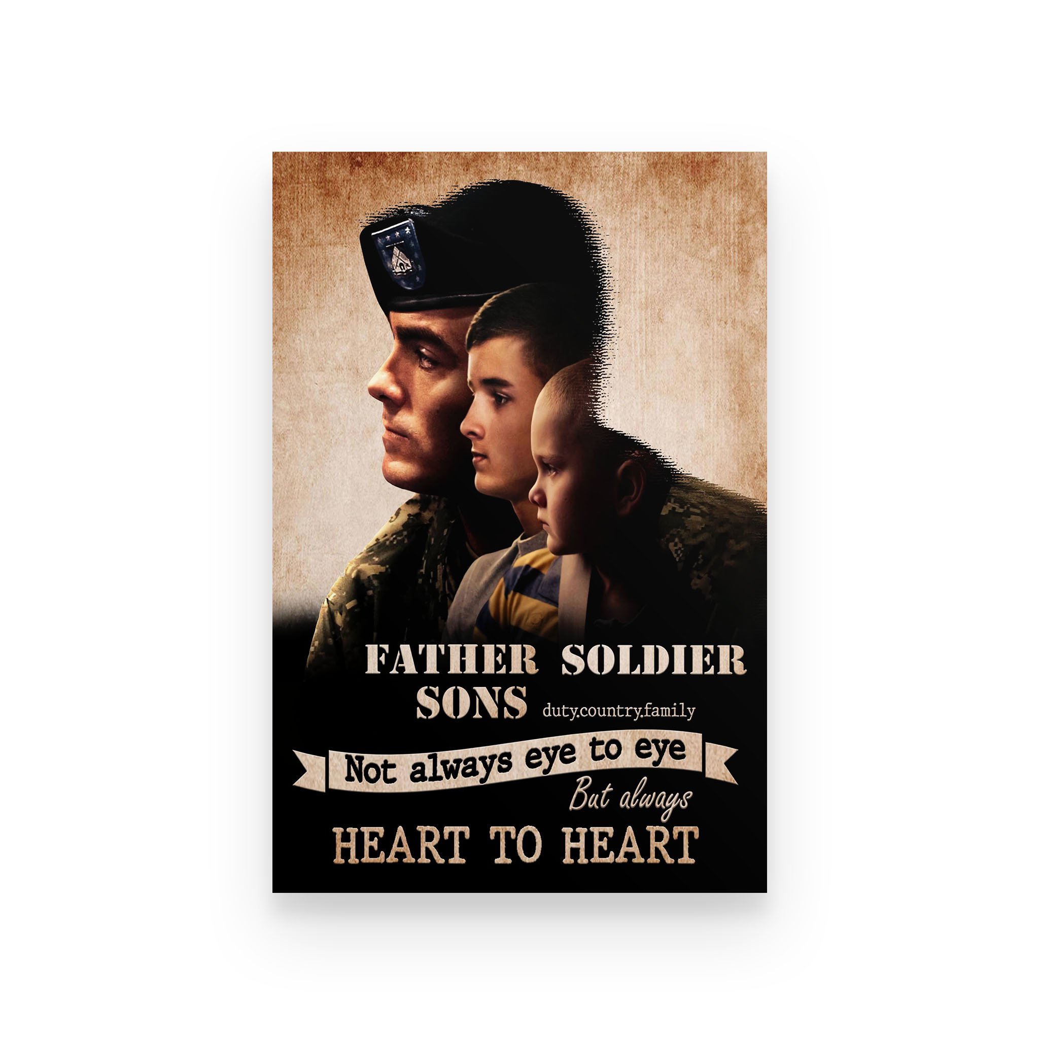 Soldier poster father soldier