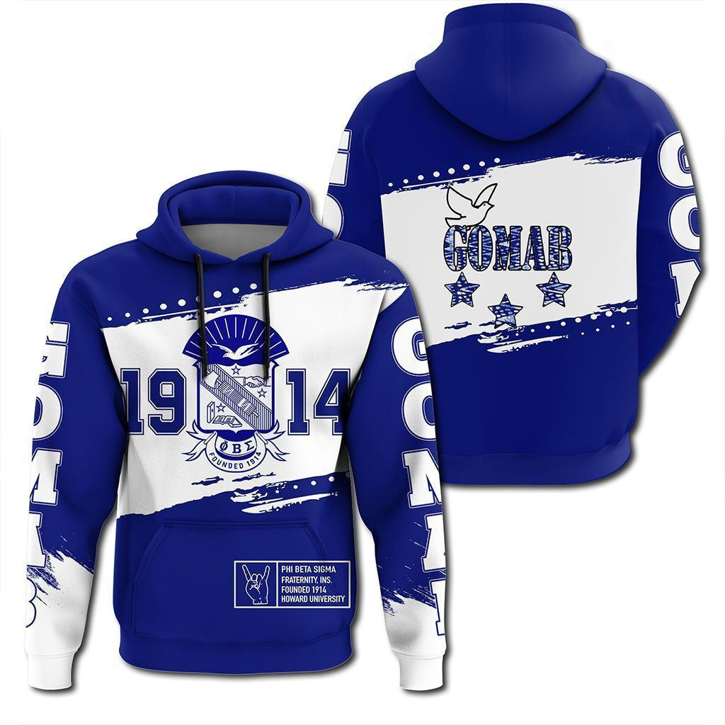 Wonder Print Hoodie – Phi Beta Sigma University Hoodie