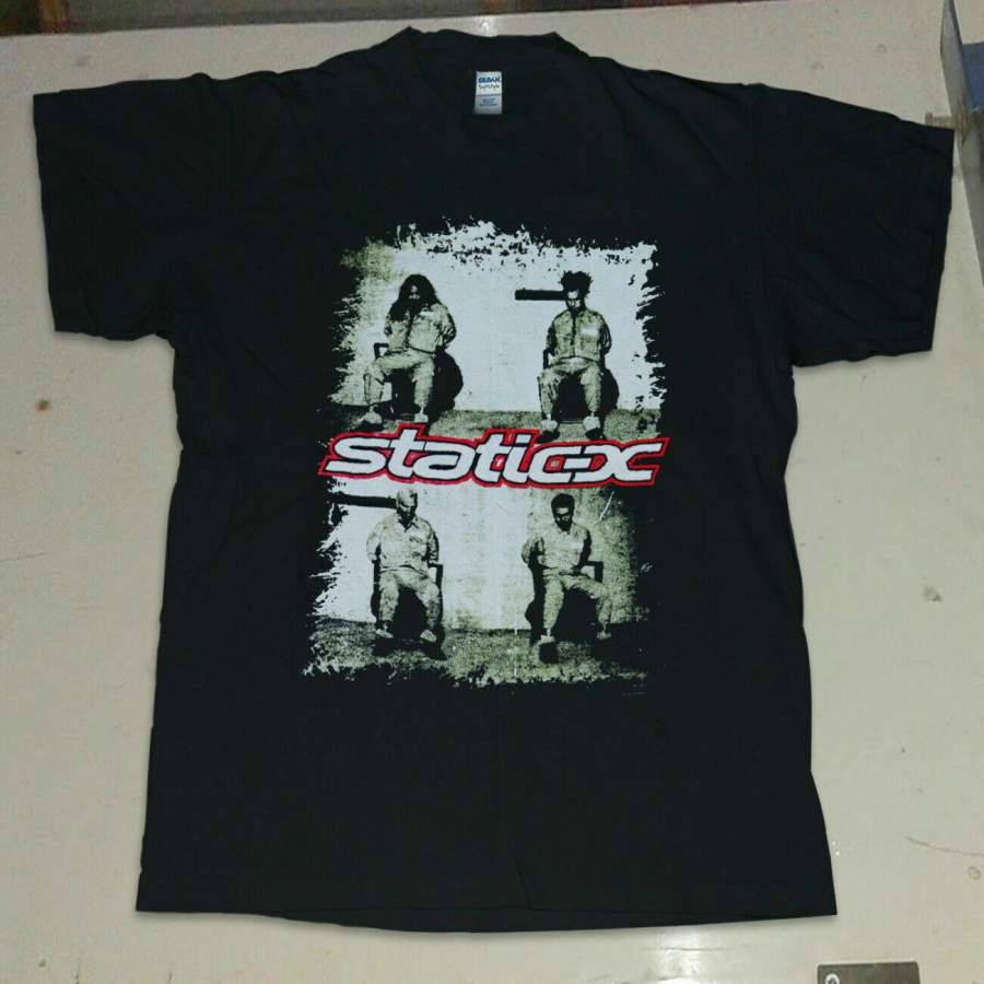 Vintage Static-x Wisconsin Death Trip T-Shirt