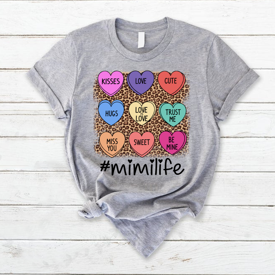 Mimi Life Candy Hearts Shirt