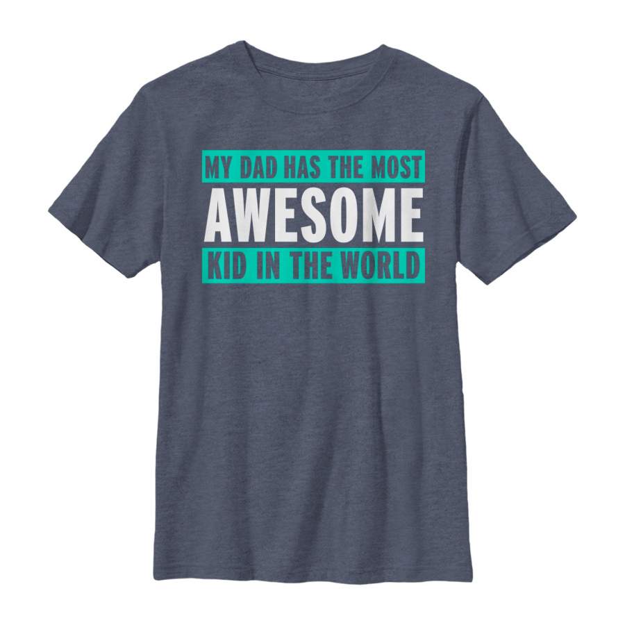 LOST GODS Boy’s Father’s Day Most Awesome Kid T-Shirt