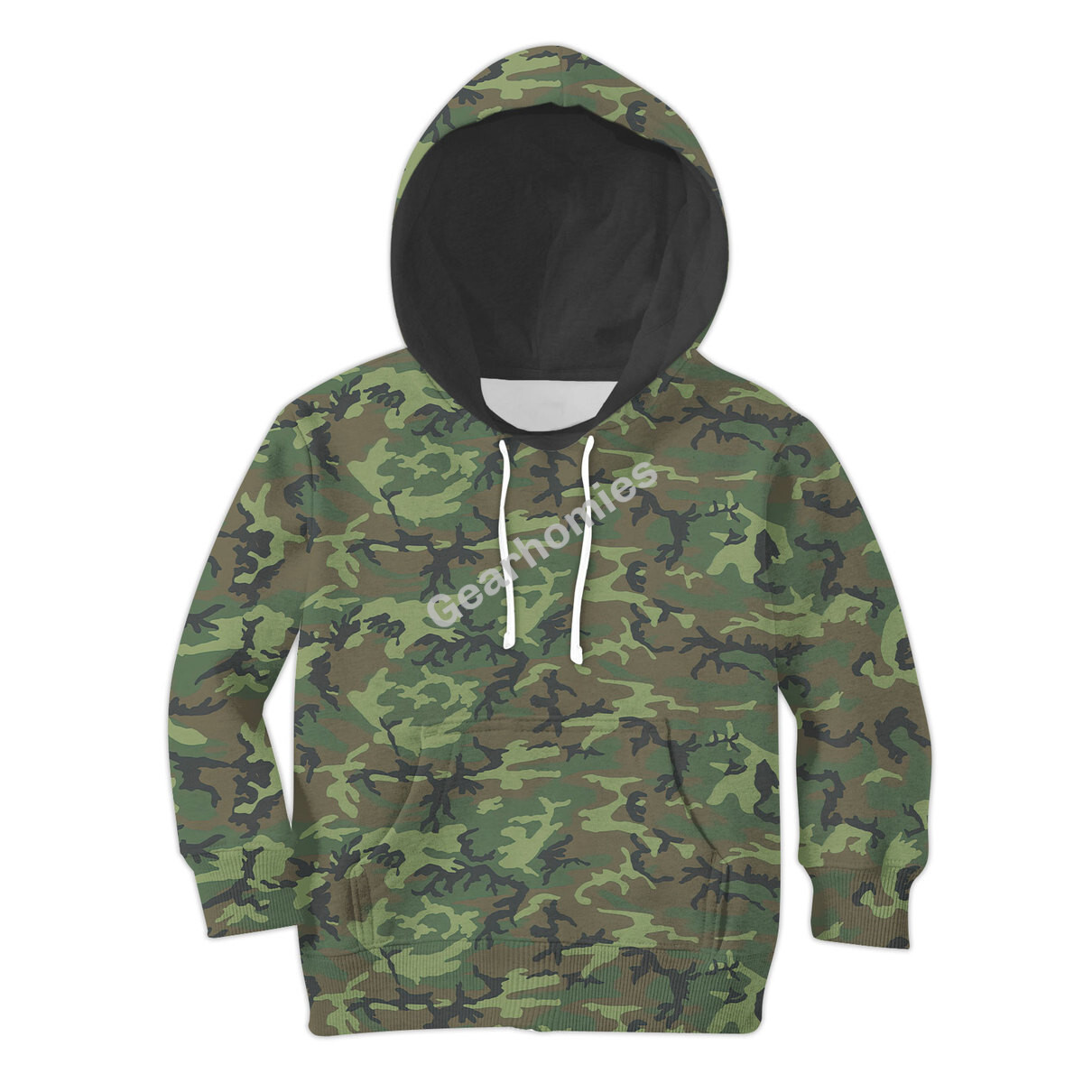 American Erdl Lowland Camo Kid Hoodie