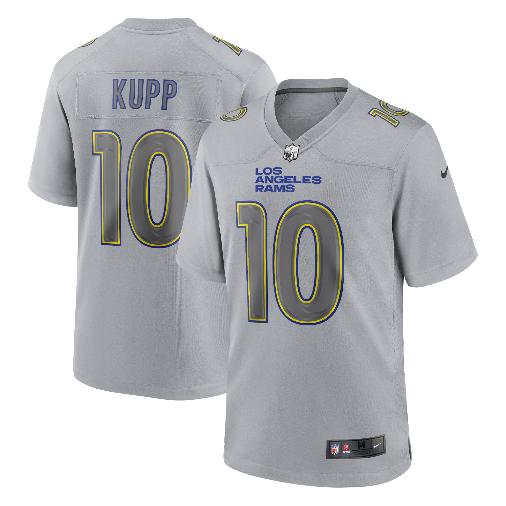 Cooper Kupp Los Angeles Rams Atmosphere Fashion Game Jersey – Gray NFL