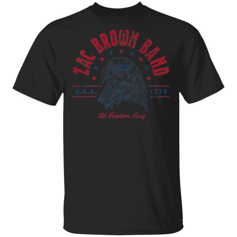 Zac Brown Band  Veterans Day Eagle Tshirt