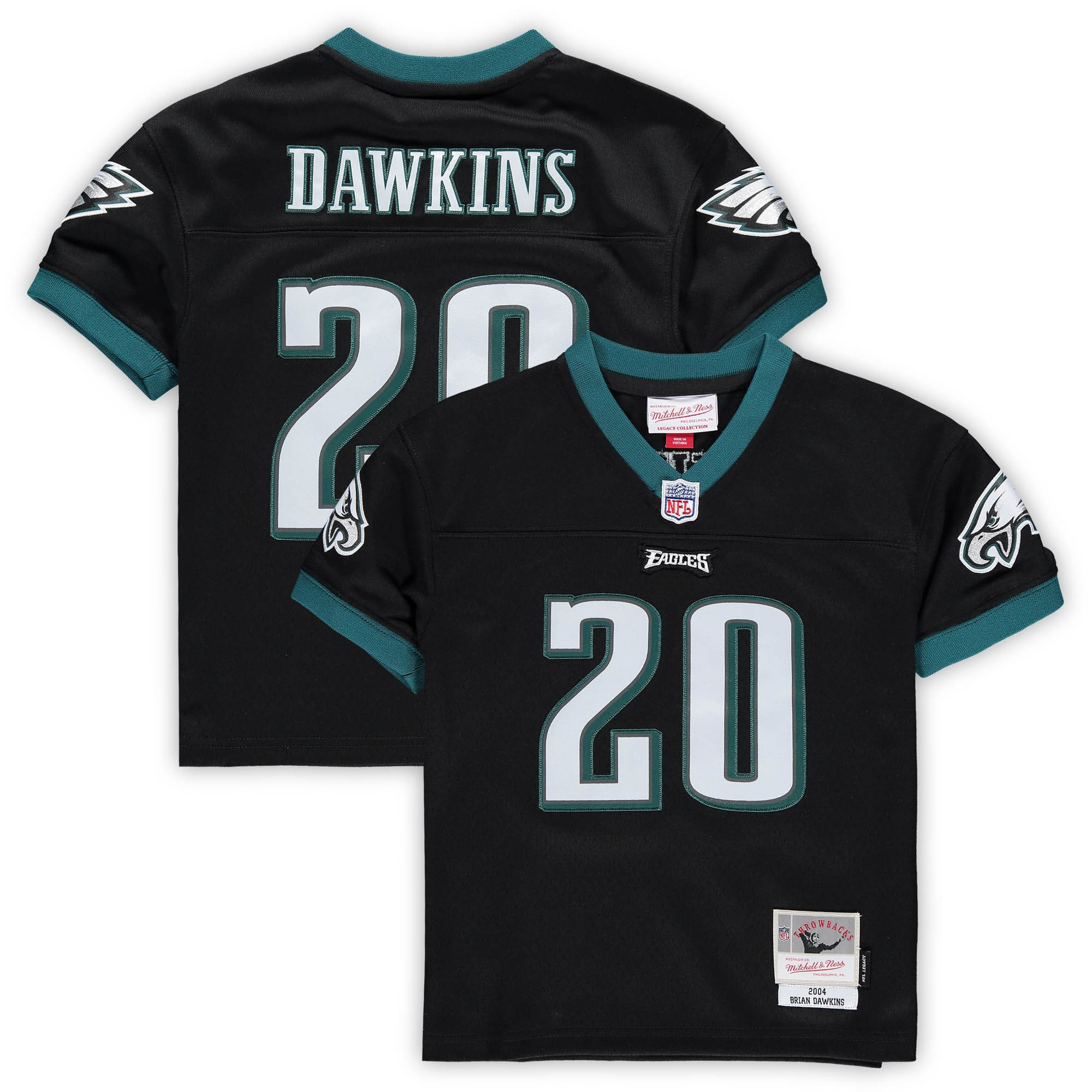 Brian Dawkins Philadelphia Eagles Mitchell & Ness Preschool Retired Legacy Jersey – Black NFL