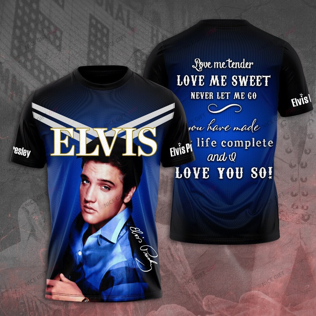 Elvis Presley 3D T-Shirt 3Ts-N3J4