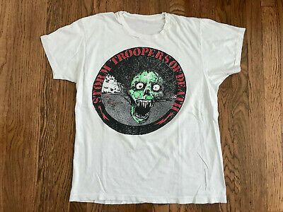 Vtg 80 S S O D Shirt Storm Troopers Death Tour Anthrax Punk Megadeth Metallica Shirt