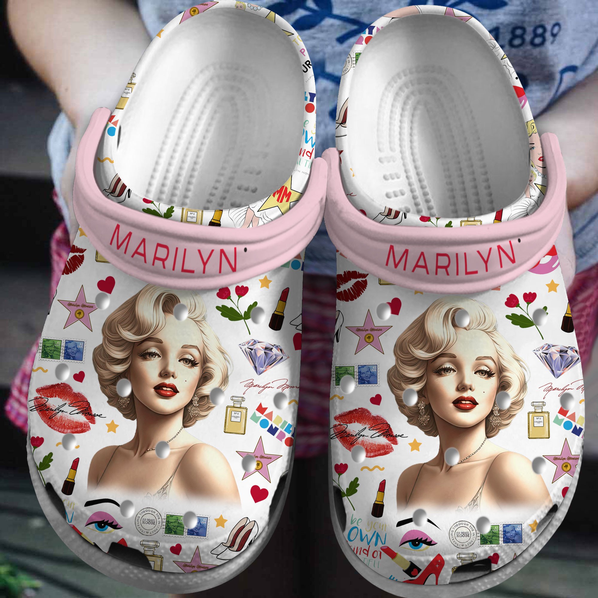 Marilyn Monroe Movie Crocss Clogs For Men Women And Kid Ht1706560673