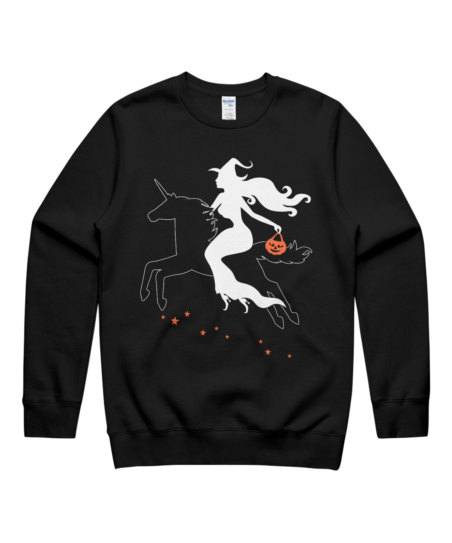 Witch Riding A Unicorn Broomstick Are For Amateur Halloween Costume Trick Or Treat Unisex Crewneck Sweatshirt