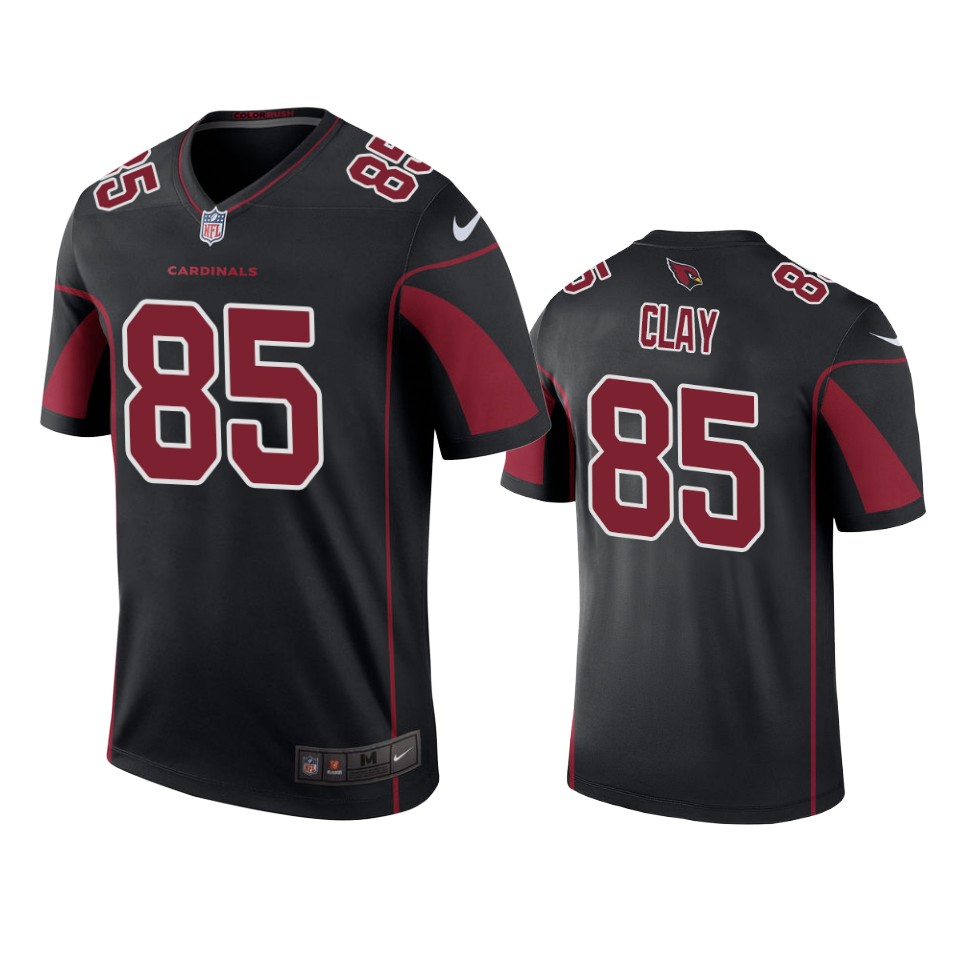 Arizona Cardinals #85 Charles Clay Black Color Rush Legend Jersey – Men