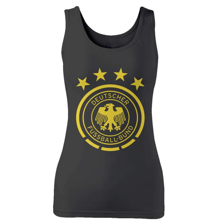 Germany Logo Gold Woman’s Tank Top