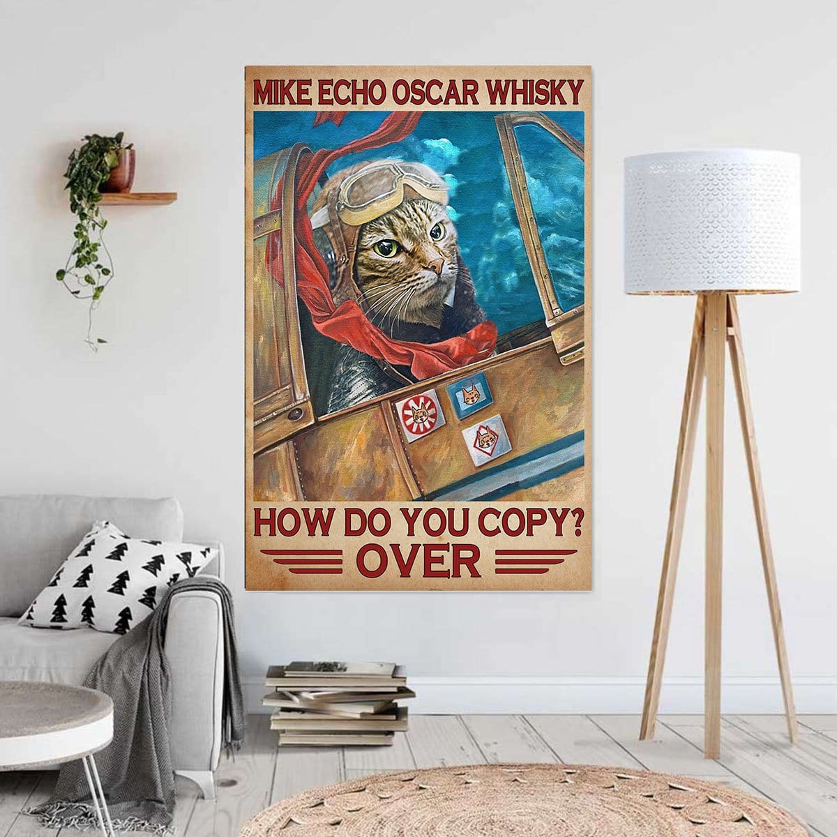 Canvas Prints Mike Echo Oscar Whisky How Do You Copy Over Wall Art Home Decoration