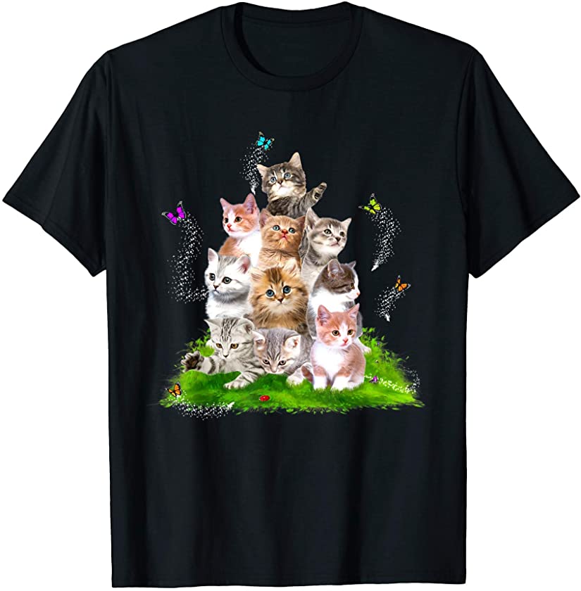 Kittens T Shirt, Shirt With Cats, Cute Cat Shirt, Cat T-Shirt