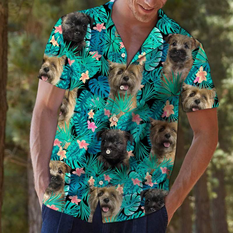 Cairn Terrier Tropical Hawaiian Shirt Ha52987