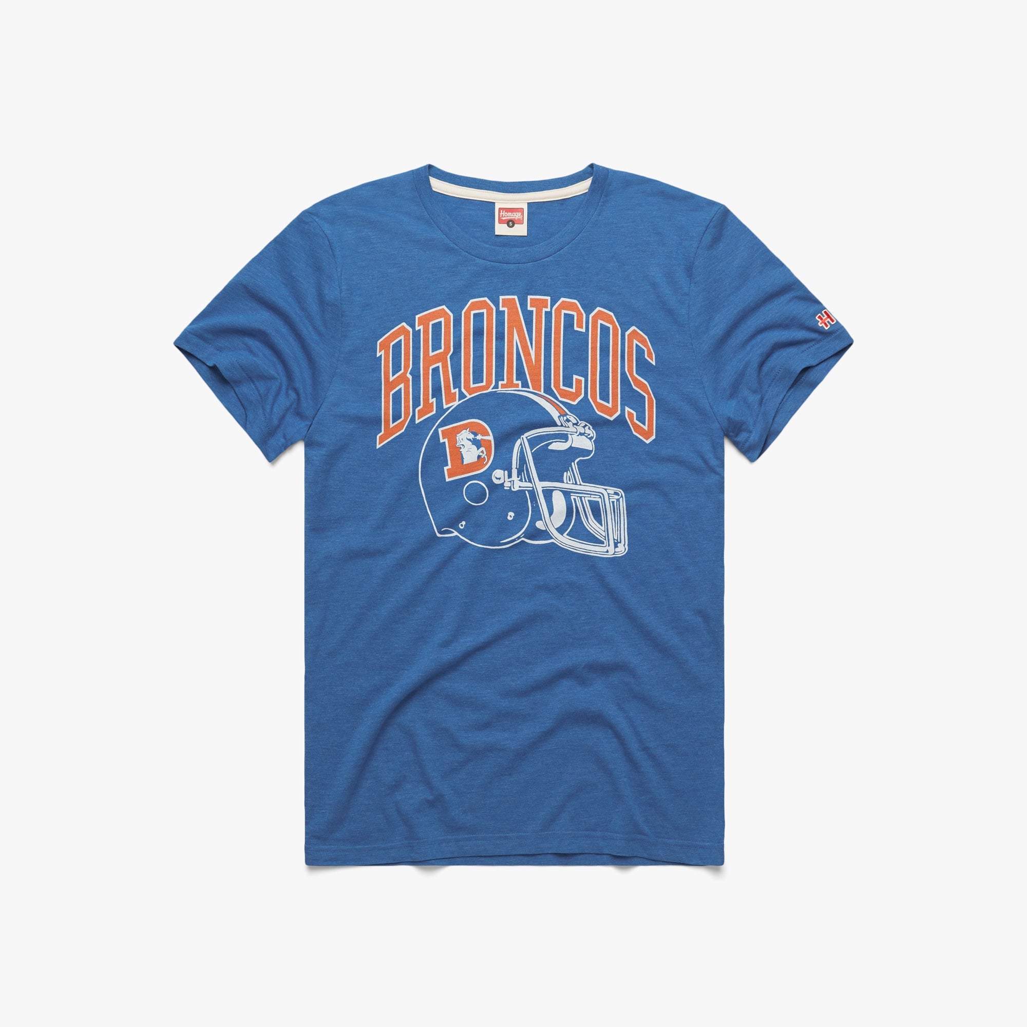 Denver Broncos Helmet Retro/Unisex Tee/3Xl