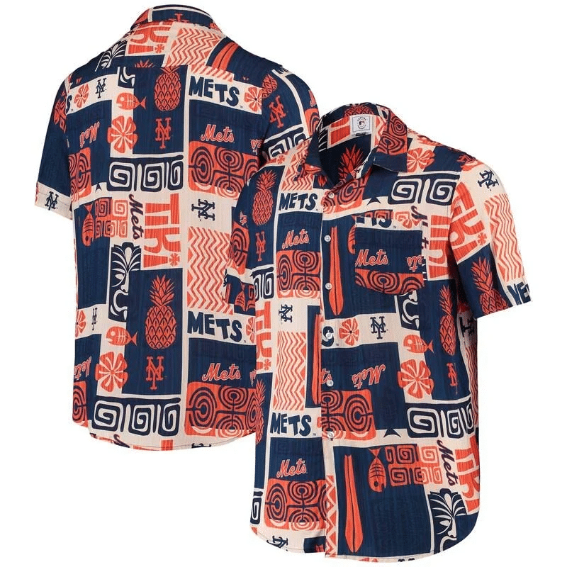 Vintage New York Mets Hawaii Shirt Ha97122