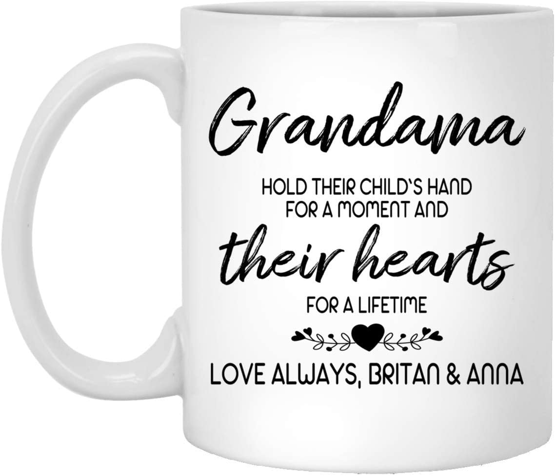 Personalized Grandama Coffee Mug – Coffee Mug For Grandama – Coffee Mug For Mothers – Family Coffee Mug – Mother’S Day G 11Oz