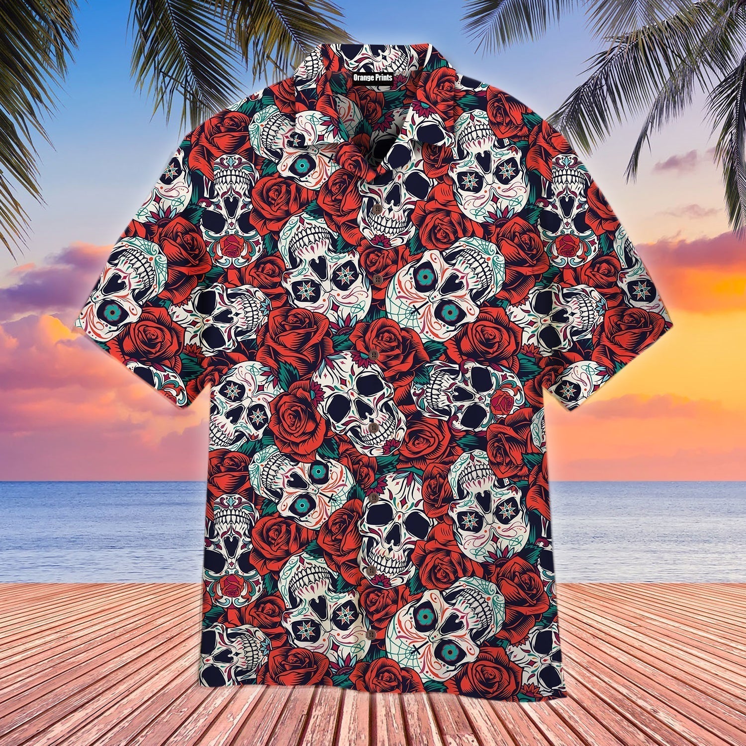 Vintage Day Of Dead Aloha Hawaii Shirts For Men Women Ha71815