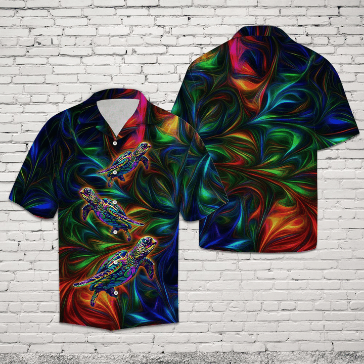 Shop From 1000 Unique Awesome Turtle Colorful Hawaii Aloha Shirts Hl Ha28324