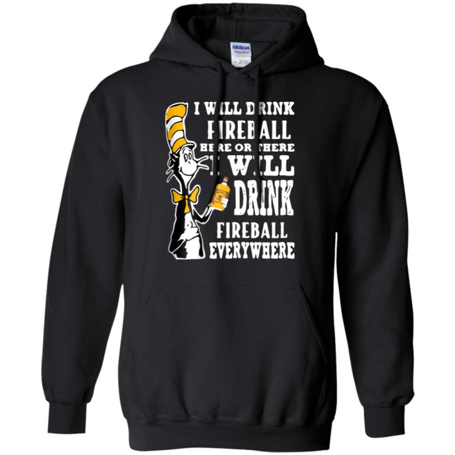 AGR Dr seuss fireball Hoodie