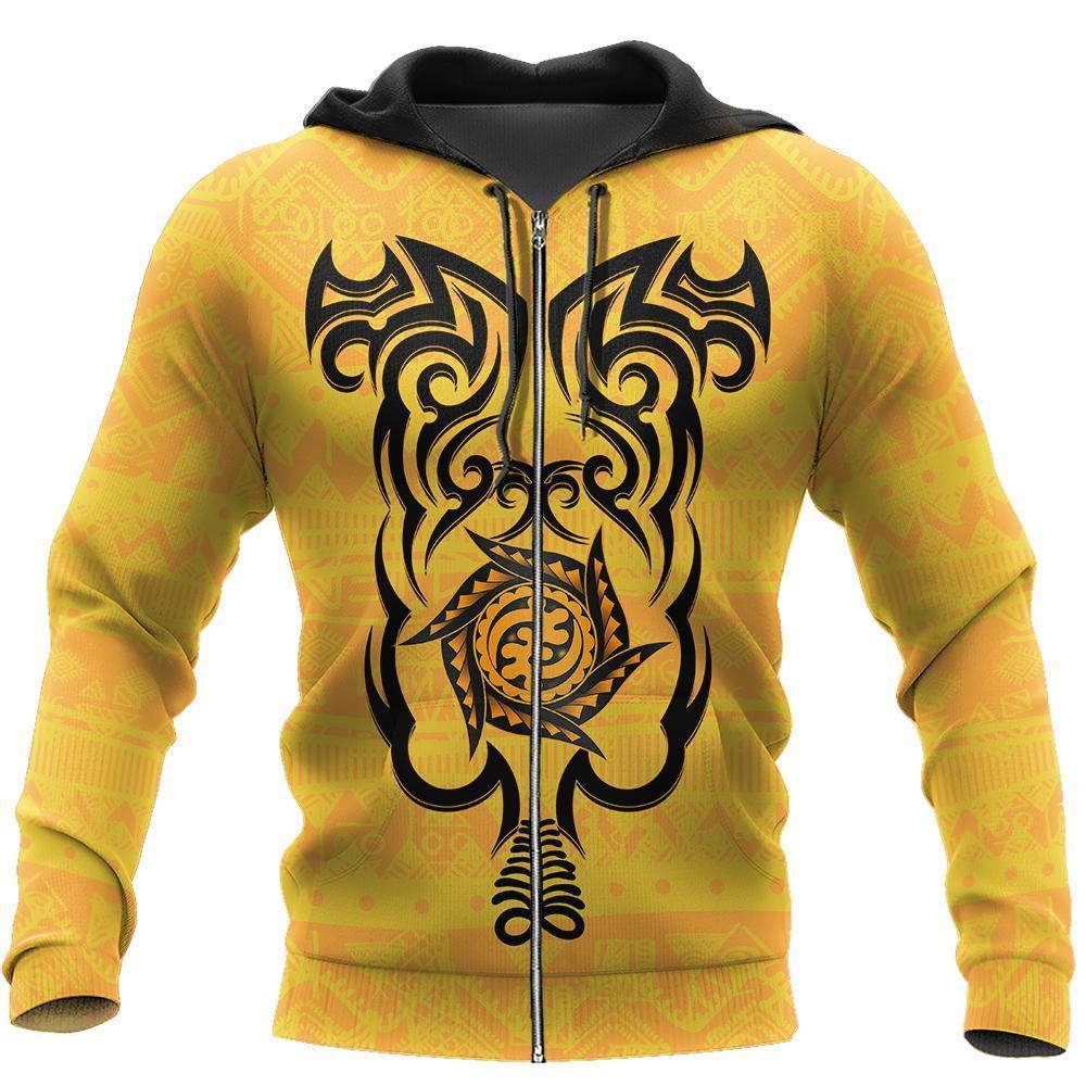 African Adinkra Mud Hoodie