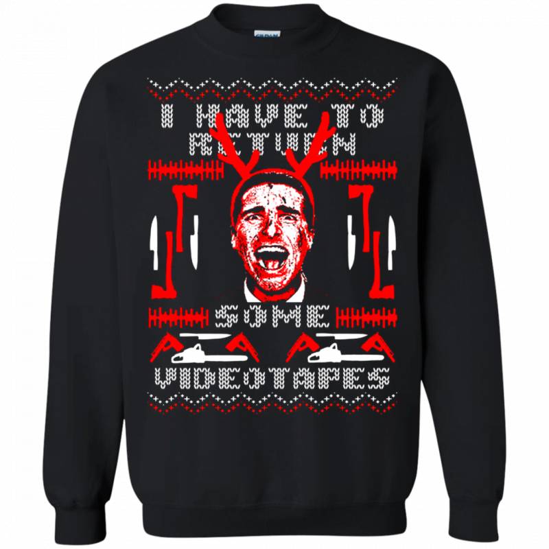 American Psycho Ugly Christmas Sweater