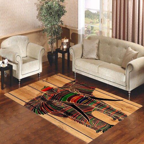 Apple Elephant Wood Living Room Carpet Rugs Area Rug For Living Room Bedroom Rug Home Decor