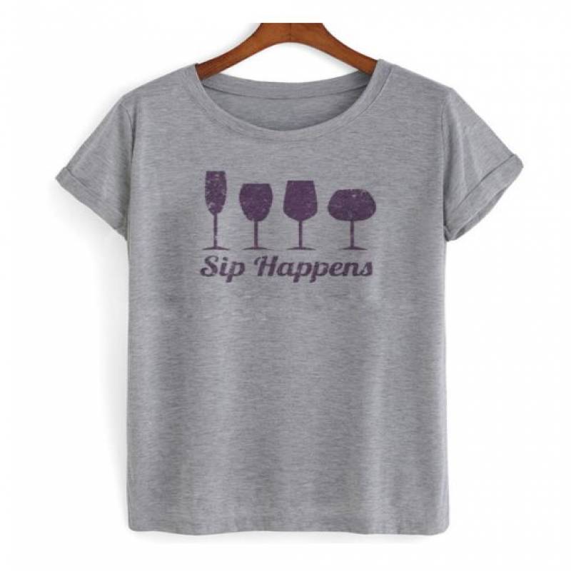 Sip Happen T Shirt