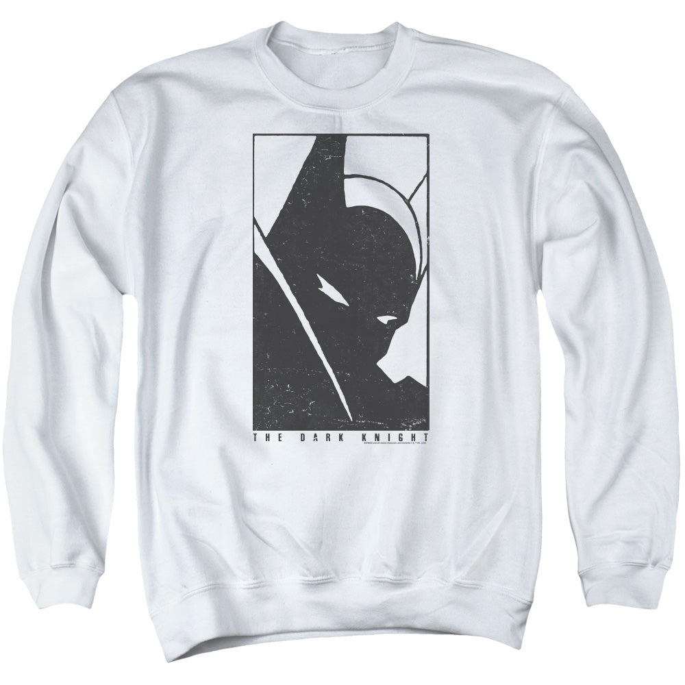 Batman An Icon Mens Crewneck Sweatshirt White