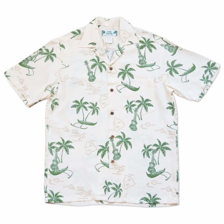 Island White Nice Design Hawaii Shirt Ha81836