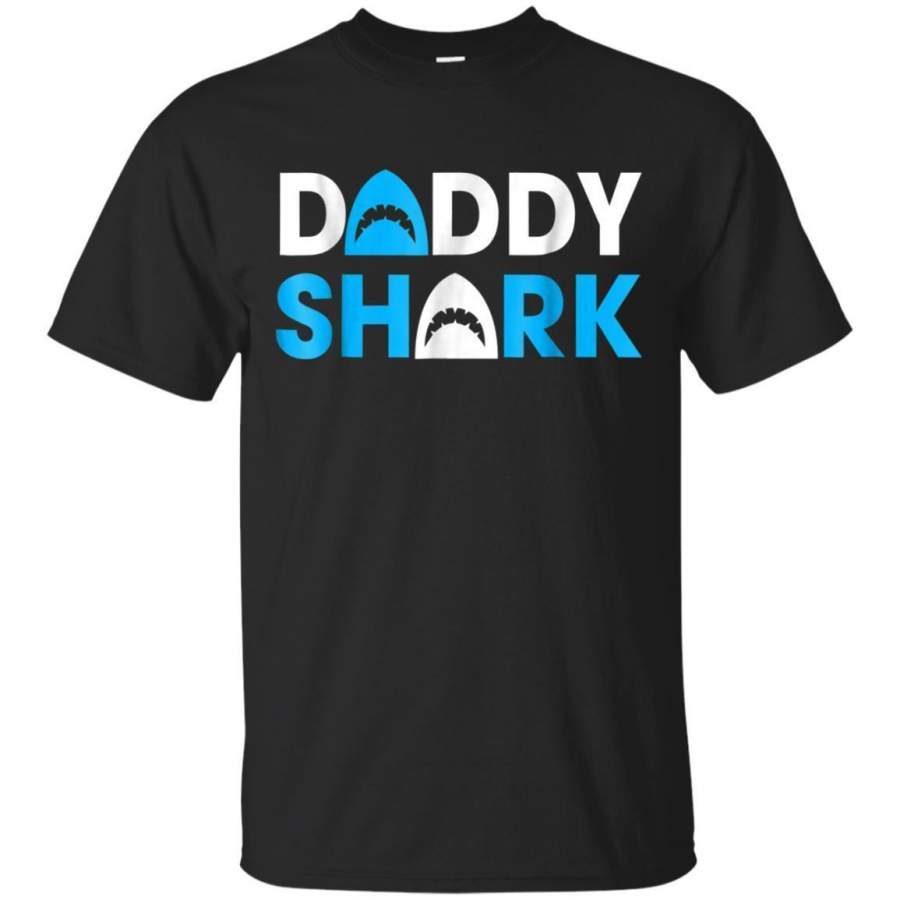 AGR Daddy Shark T Shirt Family Matching Dad Men Jawsome Tee Gift Jaq T-shirt