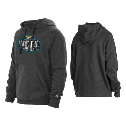 2021 Draft Jacksonville Jaguars Charcoal Hook Hoodie Jacksonville Jaguars Charcoal Hoodie