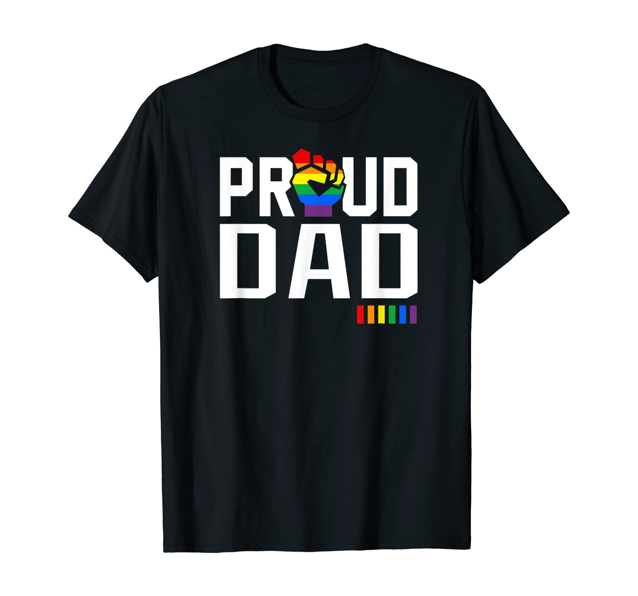 Proud Dad Gay Pride Month LGBTQ T-Shirt