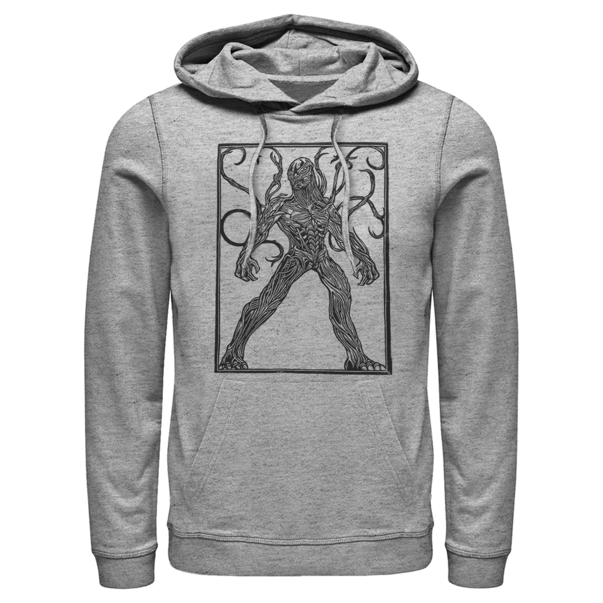 Men’S Marvel Eternals Kro Woodcut Pull Over Hoodie