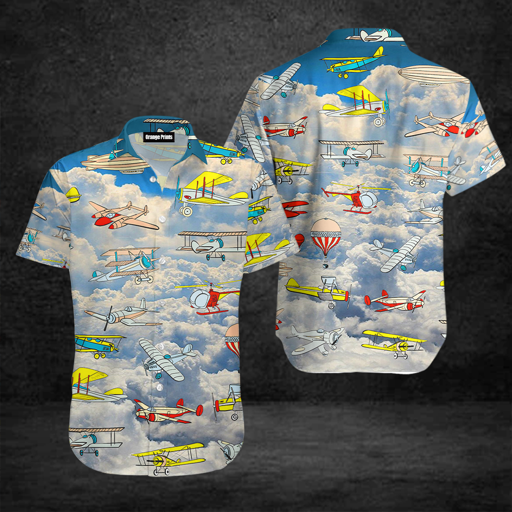 Fly Away Plane Hawaii Shirt For Men Women Ha28027