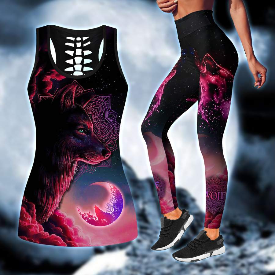 Wolf Spirit Combo Legging + Tank Limited by SUN AM290501