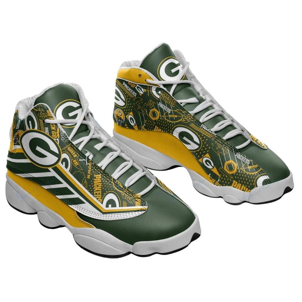 Green Bay Packers Jd13 Shoes Custom 897