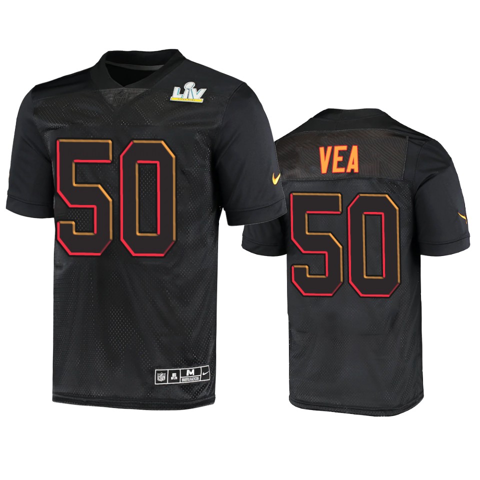 Tampa Bay Buccaneers Vita Vea Super Bowl Lv Black Limited Jersey