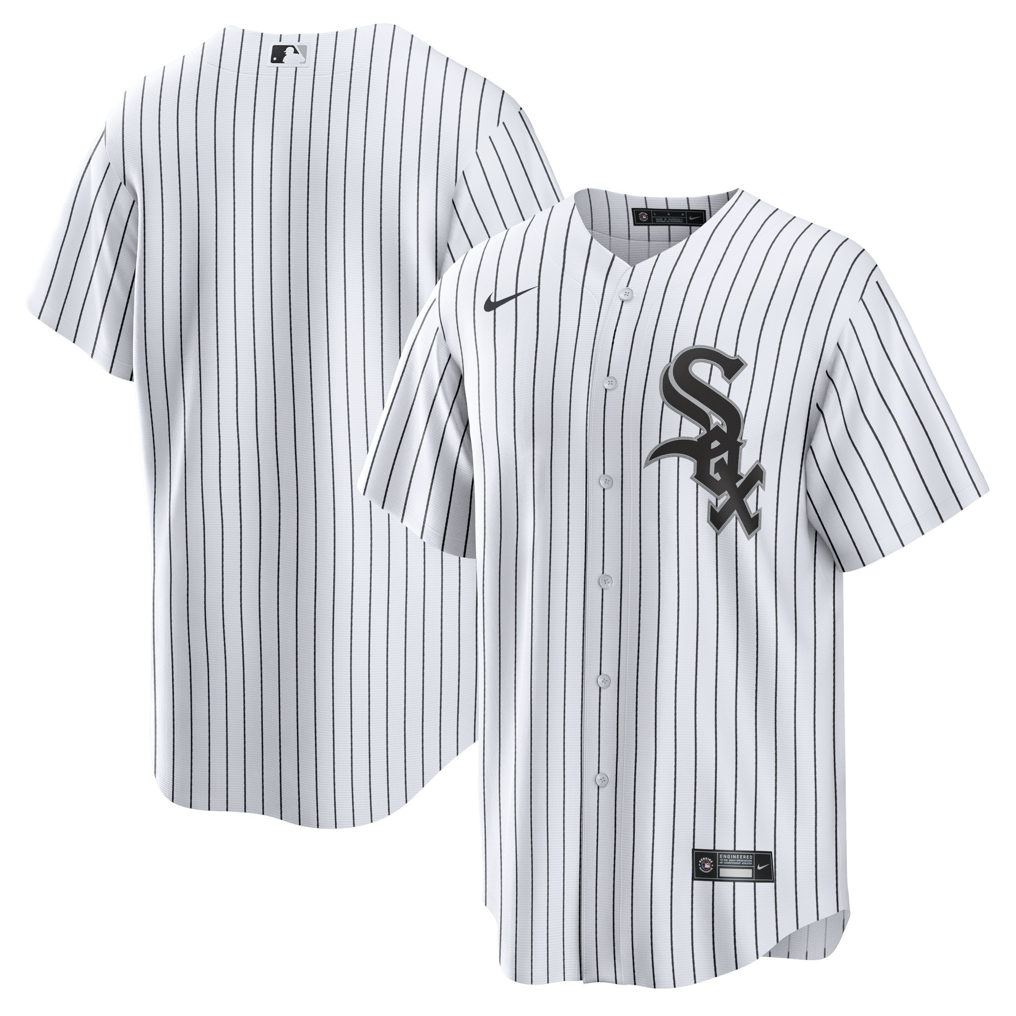 Chicago White Sox Home Blank Replica Jersey – White MLB