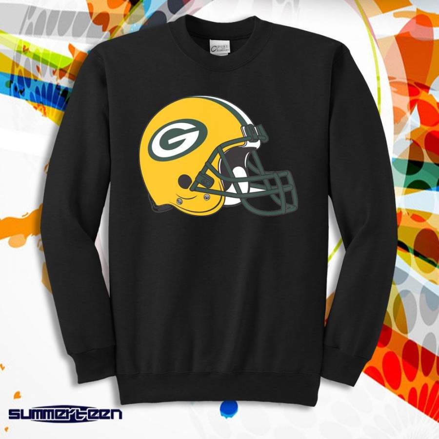 Green Bay Packers Helmet Men’S Sweatshirt