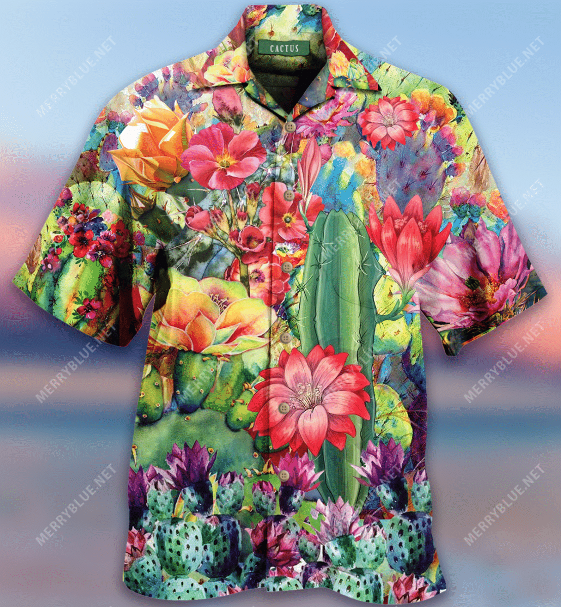 Get Here Cactus Flowers Garden Unisex Hawaii Shirt Ha6620