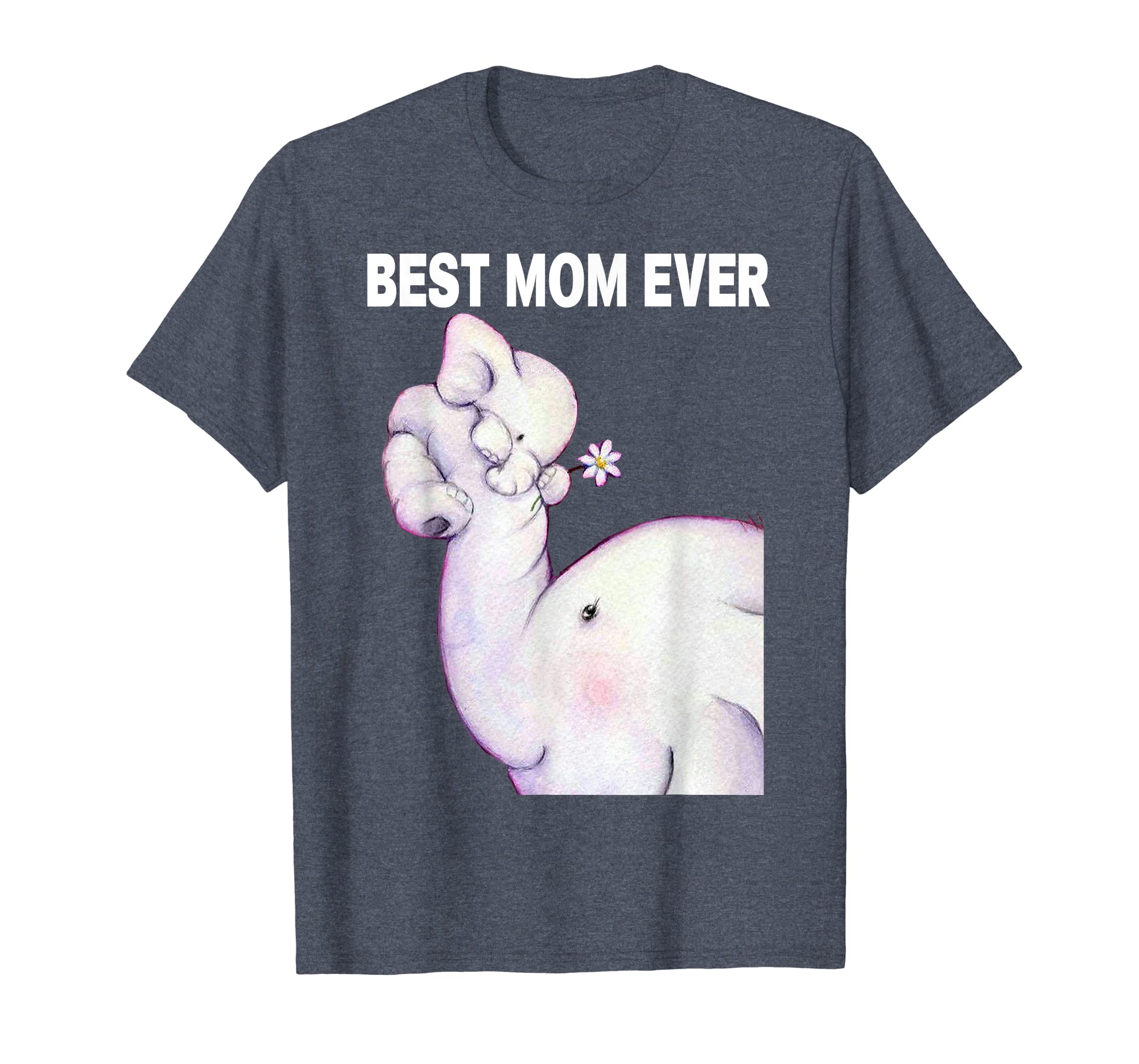 Womens Best Mom Ever Elephant Mother’S Day Tshirt For Mother