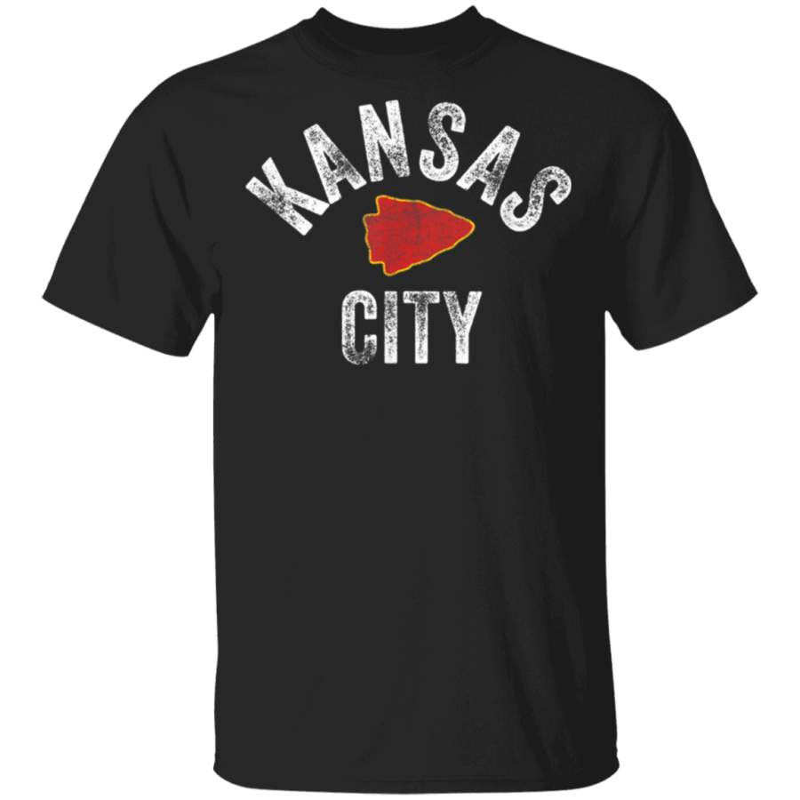 Red KC Sports Fan Gear Vintage Kansas City Arrowhead Kc 2020 TShirt