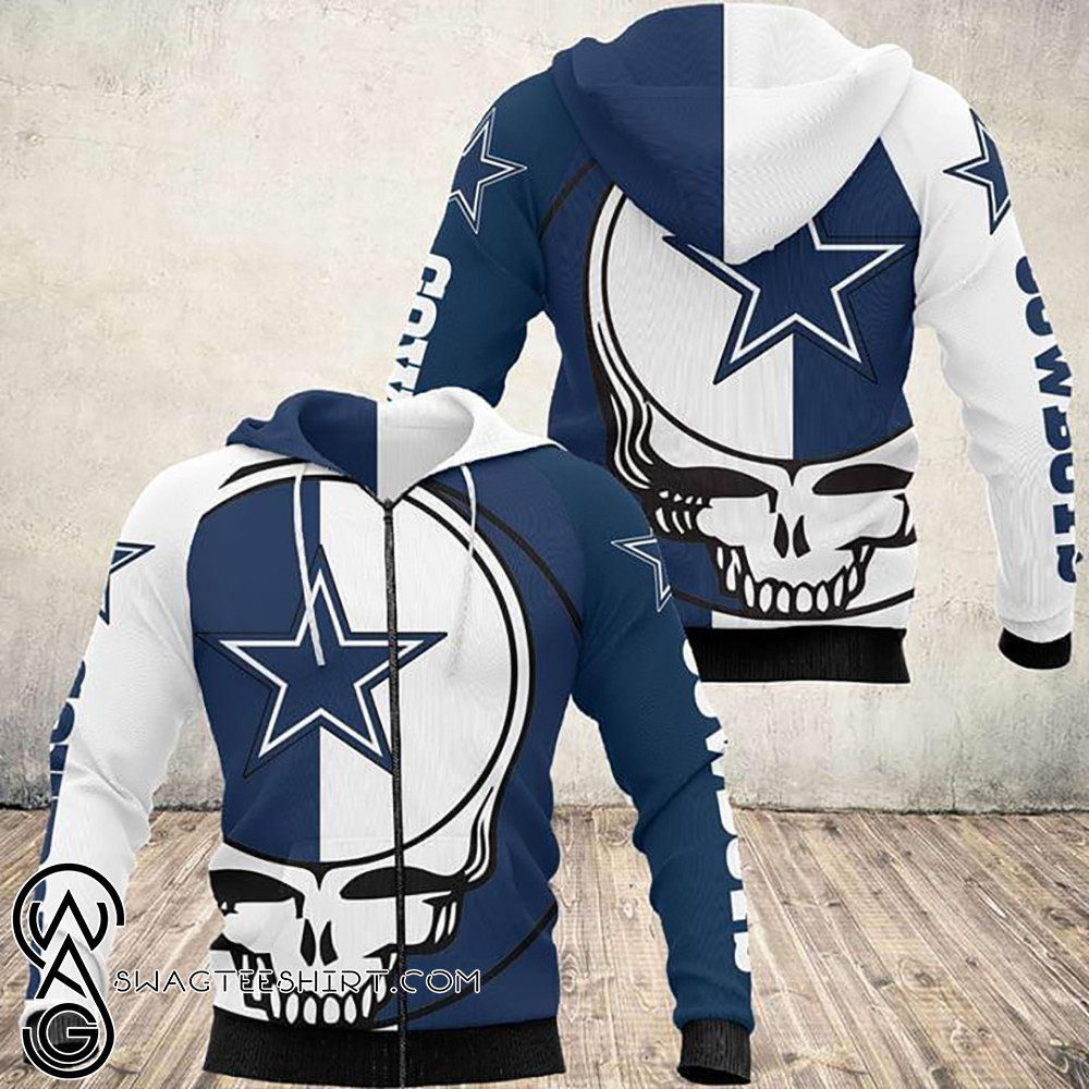 Steal Your Face Grateful Dead Dallas Cowboys    91 Unisex 3D Hoodie Gift For Fans