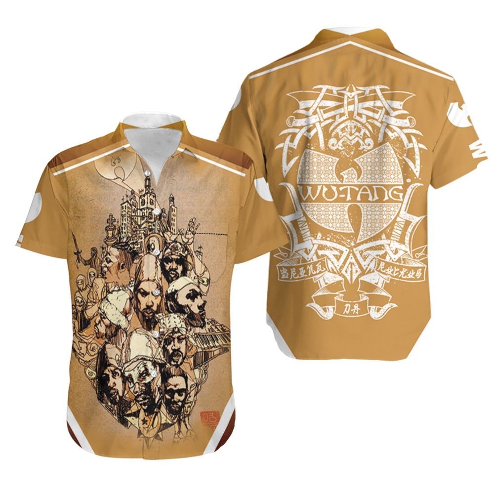 The Wutang Clan From The Street Of Shaolin Legend Hip Hop Hawaiian Shirt