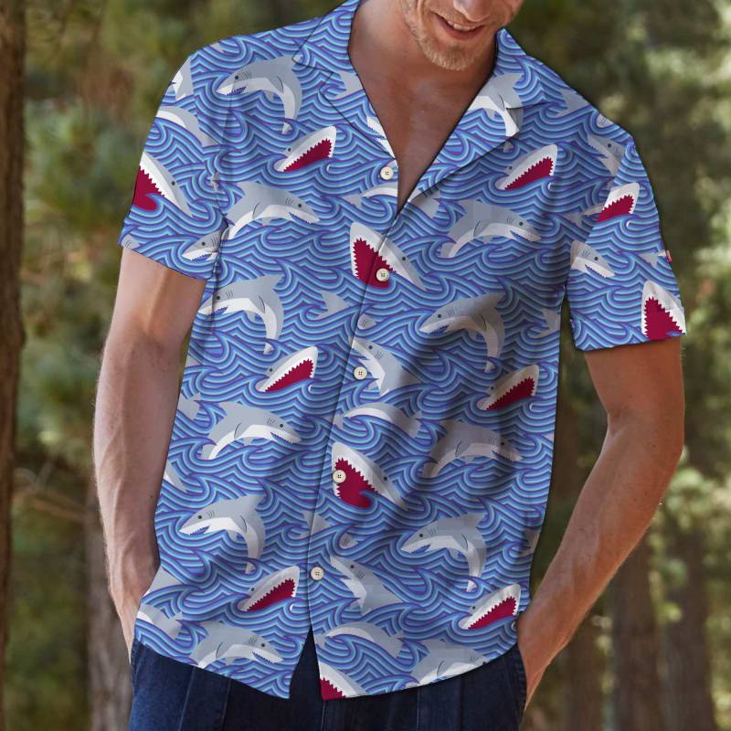 Shark Group T1407 – Hawaii Shirt